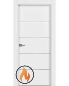 20 Min Fire Rated 4H Snow White