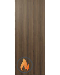 DOOR SLAB 20 MIN FIRE RATED PECAN NUTWOOD 30" X 84" X 1 3/4"