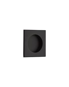 EMTEK FLUSH PULL SQUARE PASSAGE FLAT BLACK (US19) 2213