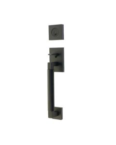 EMTEK HERCULES SMOOTH SECTIONAL DUMMY 4204 FLAT BLACK US19