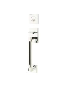 EMTEK HERCULES SMOOTH SECTIONAL DUMMY 4204 POLISHED CHROME US26