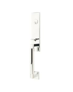 EMTEK HERCULES SMOOTH MONOLITHIC DUMMY 4205 POLISHED CHROME US26