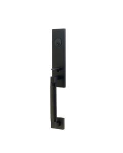 EMTEK HERCULES KNURLED MONOLITHIC DUMMY 4208 FLAT BLACK US19
