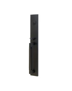 EMTEK HERCULES KNURLED FULL LENGTH DUMMY 4209 FLAT BLACK US19