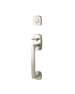 EMTEK URBAN MODERN SECTIONAL SINGLE CYLINDER KEYD 4715 SATIN NICKEL US15