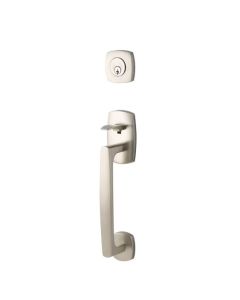 EMTEK URBAN MODERN SECTIONAL DOUBLE CYLINDER KEYD 4725 SATIN NICKEL US15