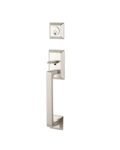 EMTEK TRANSITIONAL HERITAGE SCTIONAL DOUBLE CYLINDER KEYD 4726 SATIN NICKEL US15