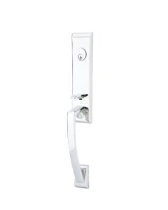 EMTEK APOLLO SINGLE CYLINDER KEYD 4815 POLISHED CHROME