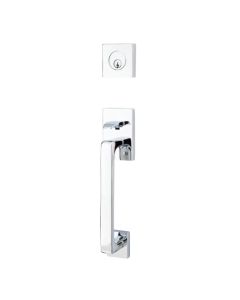EMTEK BADEN SINGLE CYLINDER KEYD 4820 POLISHED CHROME