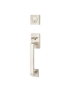 EMTEK BADEN SINGLE CYLINDER KEYD 4820 SATIN NICKEL US15