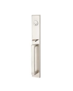 EMTEK LAUSANNE DOUBLE CYLINDER KEYD 4829 SATIN NICKEL US15