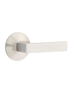 EMTEK DUMONT LEVER WITH MODERN ROSETTE PASSAGE RH SATIN NICKEL (US15) 5107