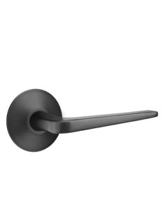 EMTEK ATHENA LEVER WITH MODERN ROSETTE DUMMY FLAT BLACK (US19) 5057