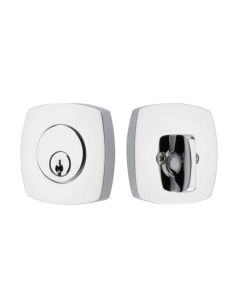 EMTEK URBAN MODERN DEADBOLT DOUBLE CYLINDER 8326 POLISHED CHROME US26