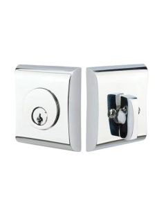EMTEK NEOS DEADBOLT DOUBLE CYLINDER 8375 POLISHED CHROME US26