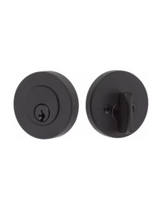 EMTEK MODERN DISC DEADBOLT SINGLE CYLINDER 8423 FLAT BLACK US 19