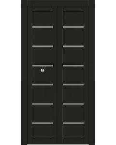Alba Black Matte Bi-folding doors