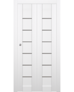 Alba Bianco Noble Bi-folding doors