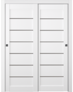 Alba Bianco Noble Bypass doors