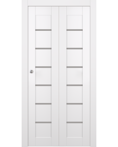 Alba Snow White Bi-folding doors