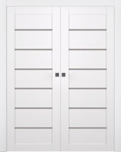Alba Snow White Double pocket doors