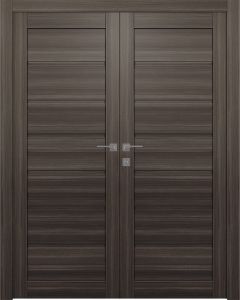 Alda Gray Oak Double doors