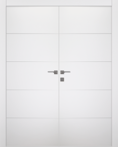Arvika Polar White Double doors