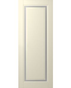 DOOR SLAB AURUM 1 VETRO IVORY 30" X 96" X 1 3/4" TEMPERED FROSTED GLASS