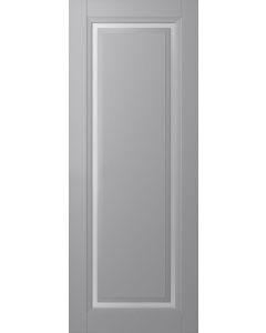 DOOR SLAB AURUM 1 VETRO LIGHT GREY 24" X 84" X 1 3/4" TEMPERED FROSTED GLASS
