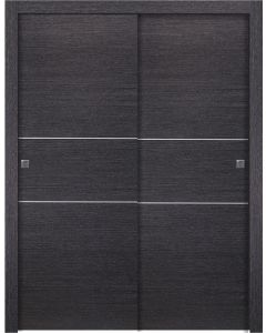 Avanti 2H Black Apricot Bypass doors