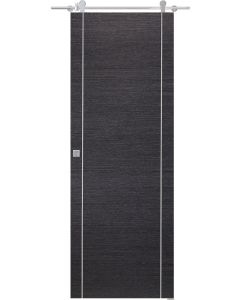 Avanti 2U Black Apricot Barn doors