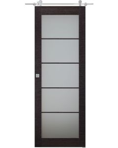 Avanti 5 Lite Vetro Black Apricot Barn doors