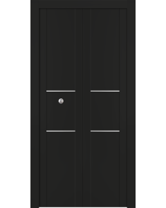 Avon 01 2H Black Matte Bi-folding doors