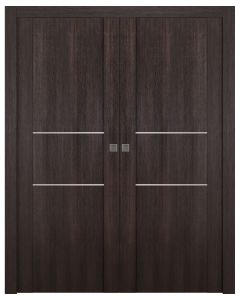 Avon 01 2H Veralinga Oak Double pocket doors