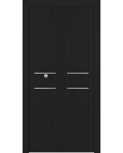 Avon 01 2Hn Black Matte Bi-folding doors
