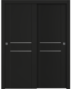 Avon 01 2Hn Black Matte Bypass doors