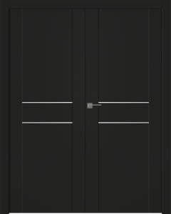 Avon 01 2Hn Black Matte Double doors