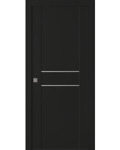 Avon 01 2Hn Black Matte Pocket doors
