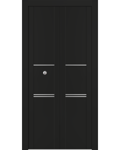 Avon 01 3H Black Matte Bi-folding doors
