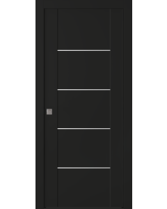 Avon 01 4H Black Matte Pocket doors