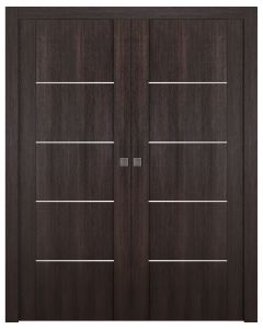 Avon 01 4H Veralinga Oak Double pocket doors