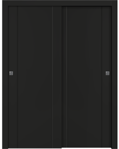 Avon 01 Black Matte Bypass doors