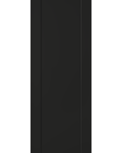 DOOR SLAB AVON 01 BLACK MATTE 36" X 80" X 1 3/4"
