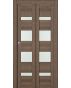 Avon 07-01 Vetro Pecan Nutwood Bi-folding doors
