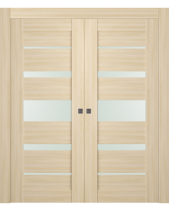 Avon 07-03 Vetro Loire Ash Double pocket doors