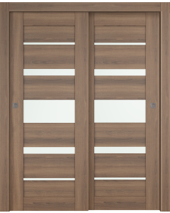 Avon 07-03 Vetro Pecan Nutwood Bypass doors