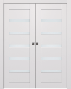 Avon 07-04 Vetro Snow White Double pocket doors