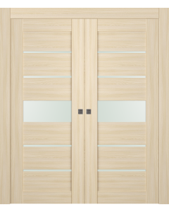 Avon 07-06 Vetro Loire Ash Double pocket doors