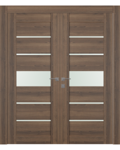Avon 07-06 Vetro Pecan Nutwood Double doors