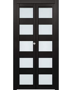 Avon 07-07 Vetro Black Matte Bi-folding doors